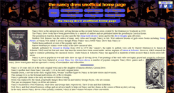 Desktop Screenshot of nancydrew.info